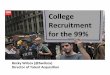 College Recruitment For the 99%