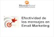 Webinar: Efectividad de los mensajes en Email Marketing