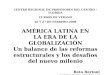 America Latina En La Era De La Global