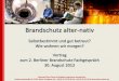 Brandschutz alter-nativ: Reinhard Eberl-Pacan; 2. Berliner Brandschutz-Fachgespräch