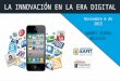 Innovación en la era digital   Andrés Sierra - SM digital
