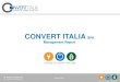 Presentazione Convert Italia S.p.A