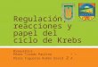Regulacion, Reacciones y Papel Del Ciclo de Krebs
