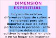 DimensióN Espiritual