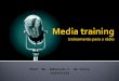 Media training para o rádio
