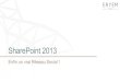 SharePoint 2013, enfin un vrai Réseau Social !