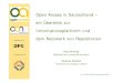 Bibliothekartag 2008 - Open Access in Deutschland