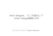W3C Widgets、どこが面白い？