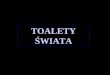 Toalety swiata/toilets around the world