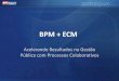 ECM + BPM: Alavanca para Governança de TI na Gestão Pública