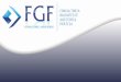 Apresentação Institucional FGF Consultores