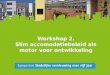 Workshop 2 Slim accomodatiebeleid