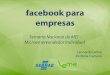 Facebook para empresas - Semana Nacional do MEI - Sebrae