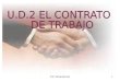 UD 2: El contrato de trabajo. Modalidades de contratación