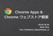 Chrome Apps & Chromeウェブストア概要
