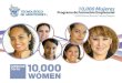 10000 mujeres 2012, Goldman Sachs