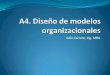 A4. diseño de modelos organizacionales (presentación)