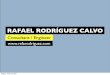 Resume: Rafael Rodríguez Calvo