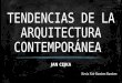 Tendencias de la Arquitectura Contemporánea by Jan Cekja