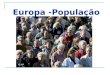 População da Europa