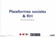 Réseaux sociaux professionnels et RH