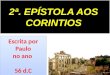 10. 2a. epístola de paulo aos corintios
