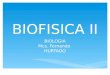 Biofisica II Clase i