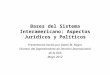 Bases del Sistema Interamericano: Aspectos Jurídicos y Políticos Presentación hecha por Dante M. Negro Director del Departamento de Derecho Internacional