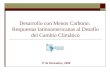 Desarrollo con Menos Carbono: Respuestas latinoamericanas al Desafío del Cambio Climático 17 de Diciembre, 2008