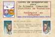 Curso de preparación para la Primera Comunión Instituto de Formación Teológica en Internet  Décimo tercer envío I. Historia