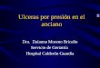 Ulceras por presión en el anciano Dra. Daianna Moreno Briceño Servicio de Geriatría Hospital Calderón Guardia