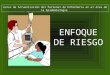 Curso de Actualización del Personal de Enfermería en el Area de la Epidemiología ENFOQUE DE RIESGO