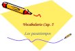 Vocabulario Cap. 5 Los pasatiempos. Talking about pastimes and hobbies