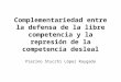 Complementariedad entre la defensa de la libre competencia y la represión de la competencia desleal Pierino Stucchi López Raygada