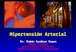 Hipertensión Arterial Dr. Rubén Azañero Reyna Médico Cardiólogo Hospital Nacional Dos de Mayo Magister en Docencia e Investigación