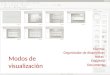 Modos de visualización Normal Organizador de diapositivas Notas Esquema Documento