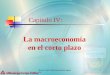 Braun, Llach: Macroeconomía argentina 1 Capítulo IV: La macroeconomía en el corto plazo