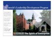 Presentatie Leadership Development Program