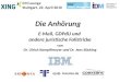 [DE] Gerichtsshow | Xing Content Management Lounge | Ulrich Kampffmeyer | IBM | XCML Stuttgart 22.04.2010