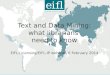 Text and Data Mining: what librarians need to know