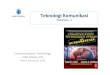 Teknologi Komunikasi - introduction 1