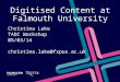 Christina Lake - Falmouth University - Talis Aspire Digitised Content