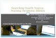 Health Source Search (Korean Version)