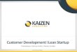 Lean Startup  - Kaizen Consulting