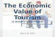 Communicating the Economic Value of Tourism