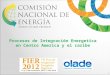 1 Procesos de Integración Energetica en Centro America y el caribe