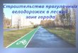 К. Прибылов - Проект строительства велодорожек
