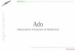 Ado (framework for web-projects on Mojolicious)