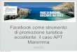 “Facebook come strumento di promozione turistica eccellente: il caso  APT Maremma” di Francesco Tapinassi
