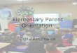 Elementary Parent Orientation Digital Renaissance